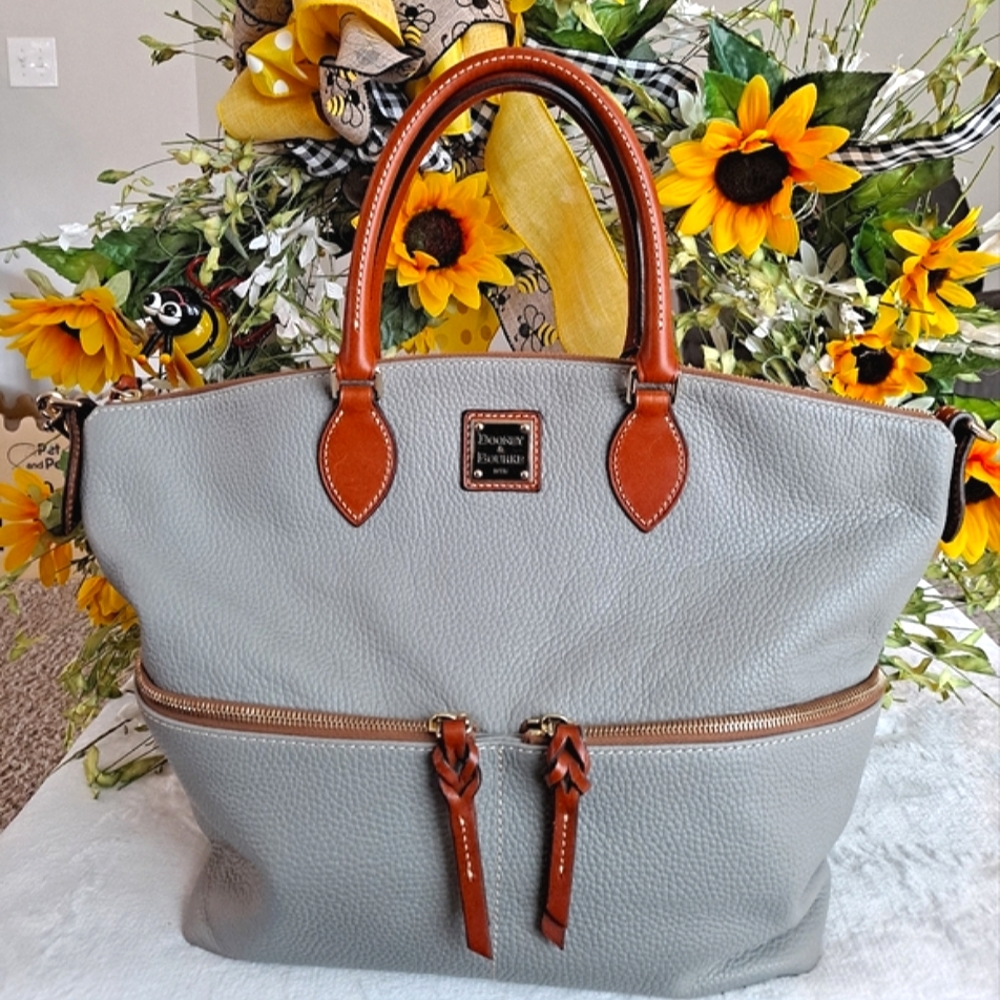 ๐ D๐ooney & Bourke Double Pocket Satchel W/Bag - Picture 1 of 8